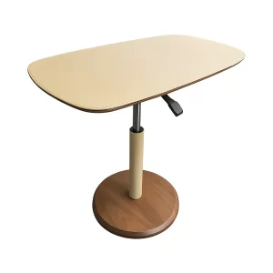 ALICIA LEATHER SIDE TABLE