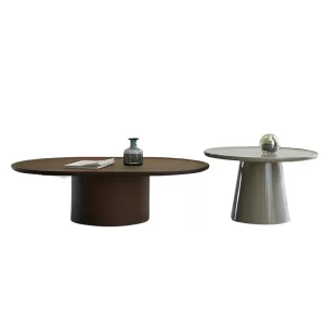 RANOL WOOD COFFEE & SIDE TABLE - preorder 60 days