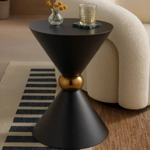 GALINA BLACK SIDE TABLE