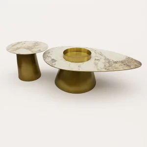 SOLINA COFFE TABLE SINTERED STONE TOP