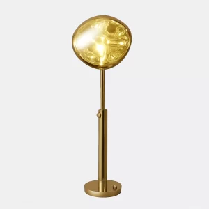 SPIRAL GOLDEN FLOOR LAMP
