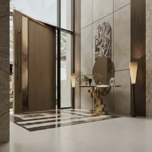 ALCON GOLD CONSOLE TABLE